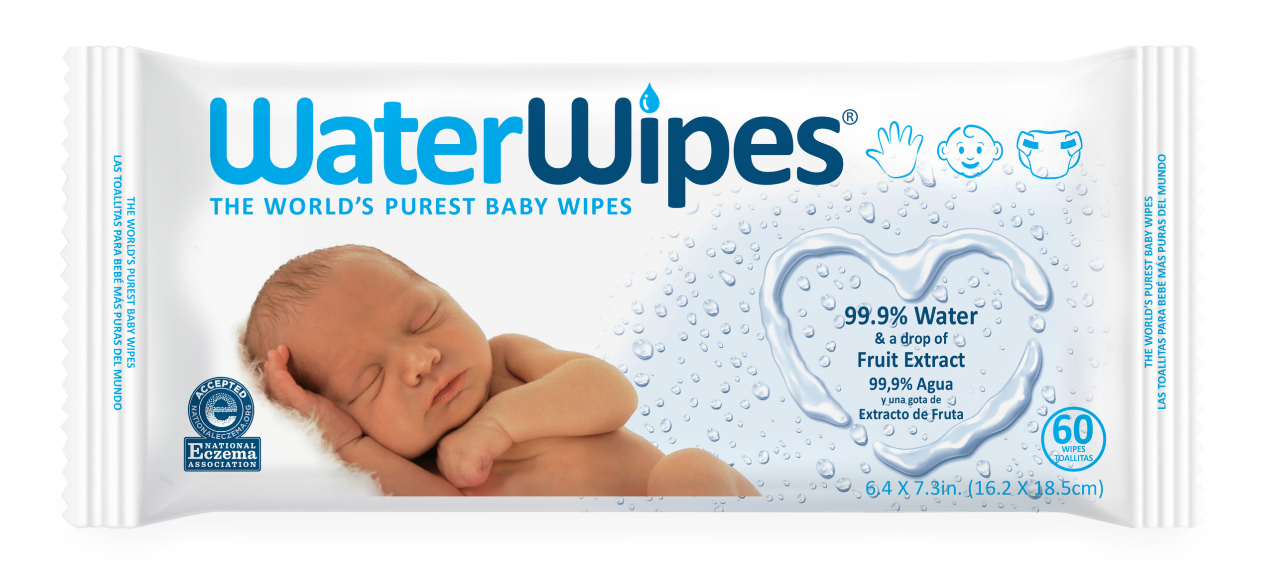 12 Packs 1 Pack WaterWipes Unscented Baby Wipes Sensitive and Newborn Skin 720 Wipes and Waterwipes Unscented Nose to Toes XL Bathing Wipes 16 Wipes 