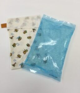 Gel Pillows, with Disposable, White or Printed Cotton Covers